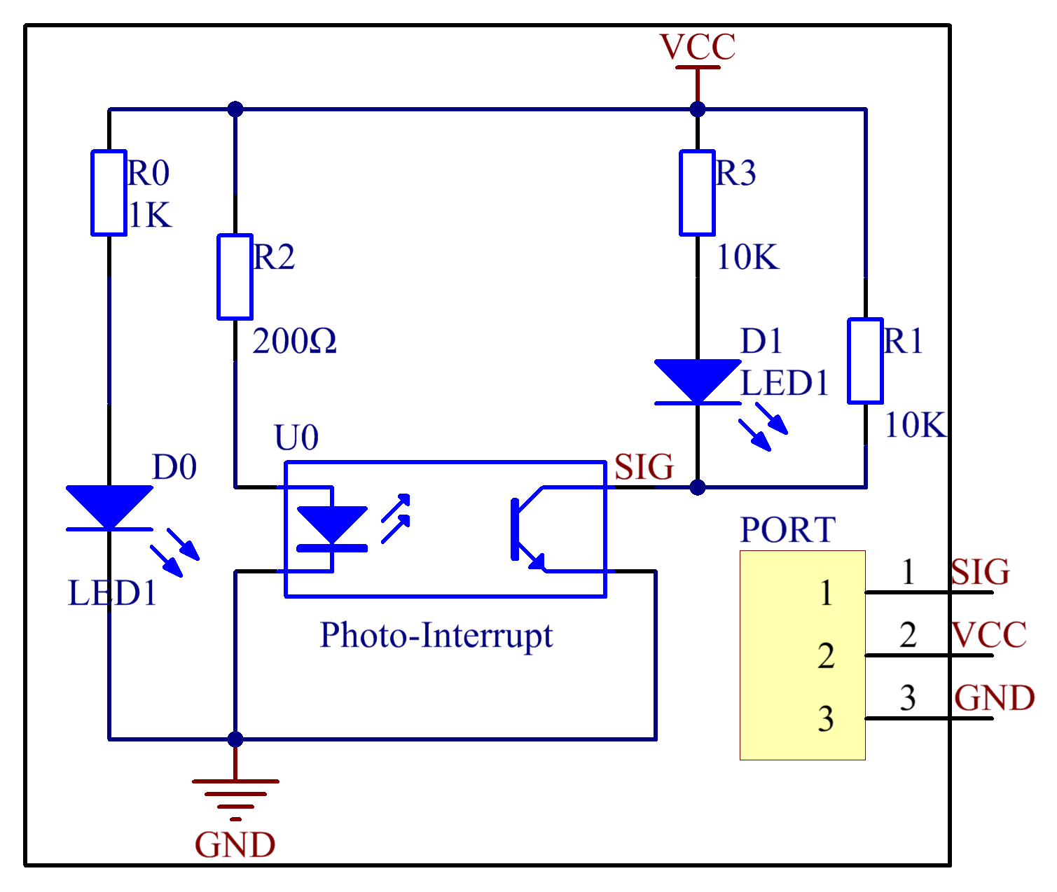 u型光電開關工作原理是什么